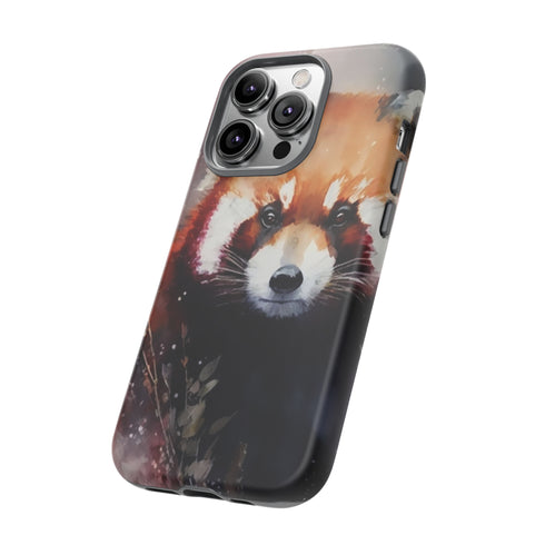 Red Panda in Watercolor - Impact Resistant Phone Case